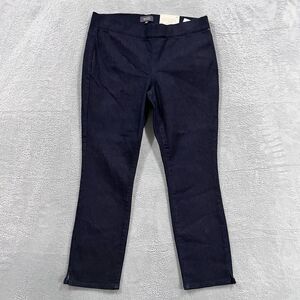 NYDJ  Pull-On Skinny Pants Women's 8P‎ Petite Blue Stretch Comfort